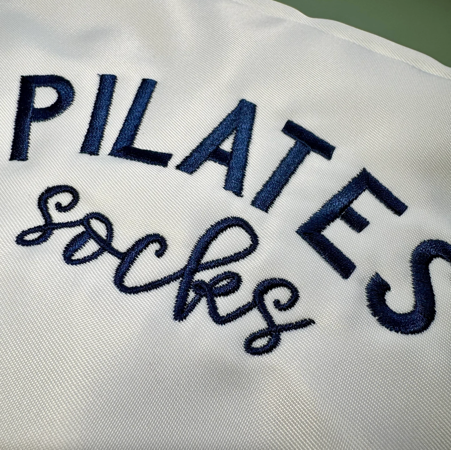 Pilates Socks Embroidered Bag