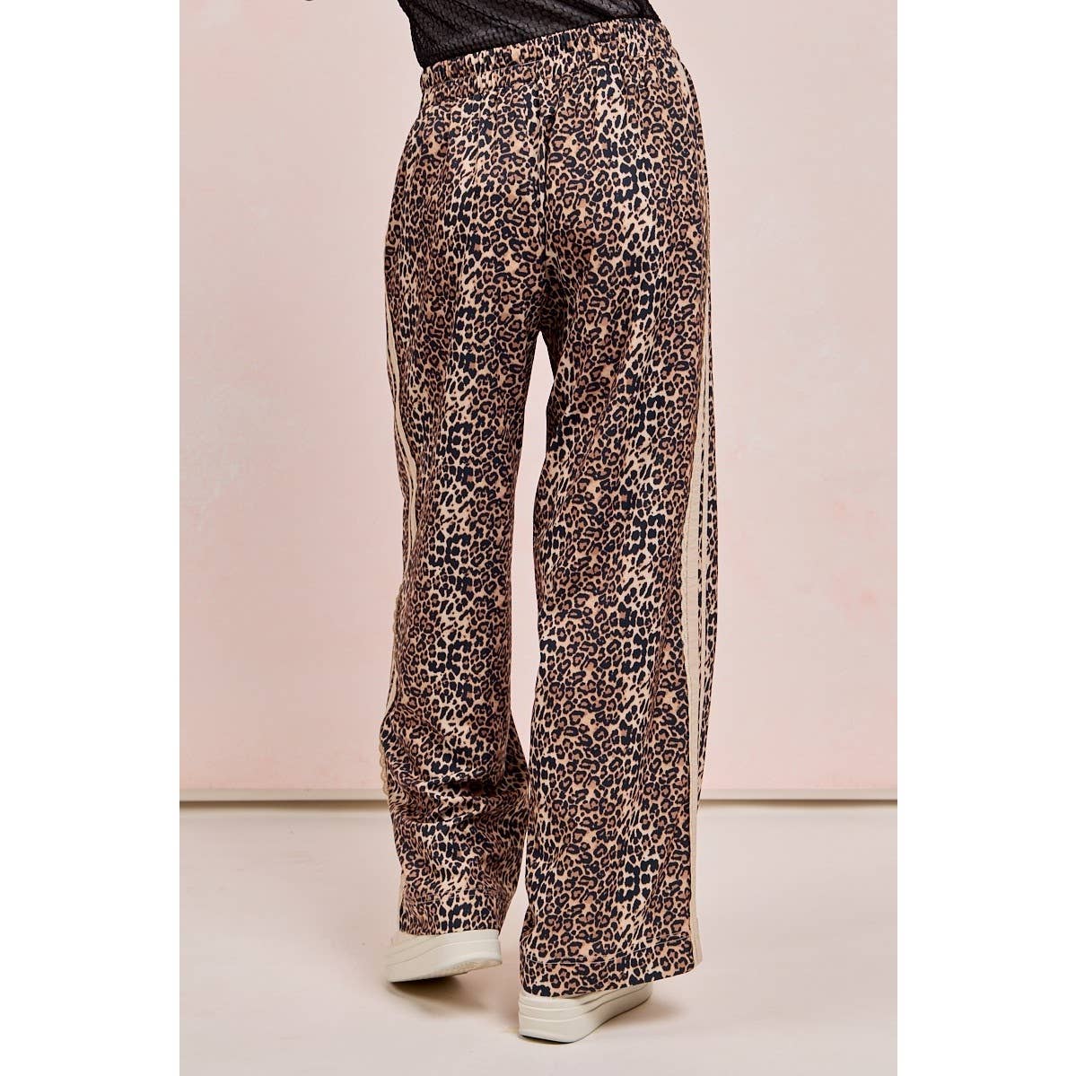 Jovie Leopard Track Pants