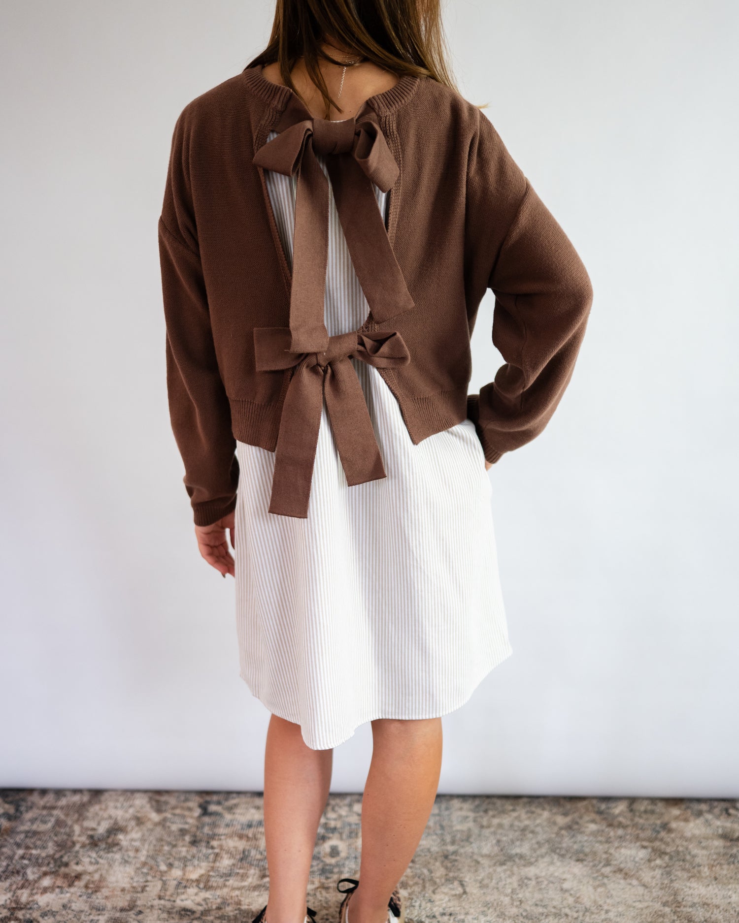 Coffee Date Sweater Dress