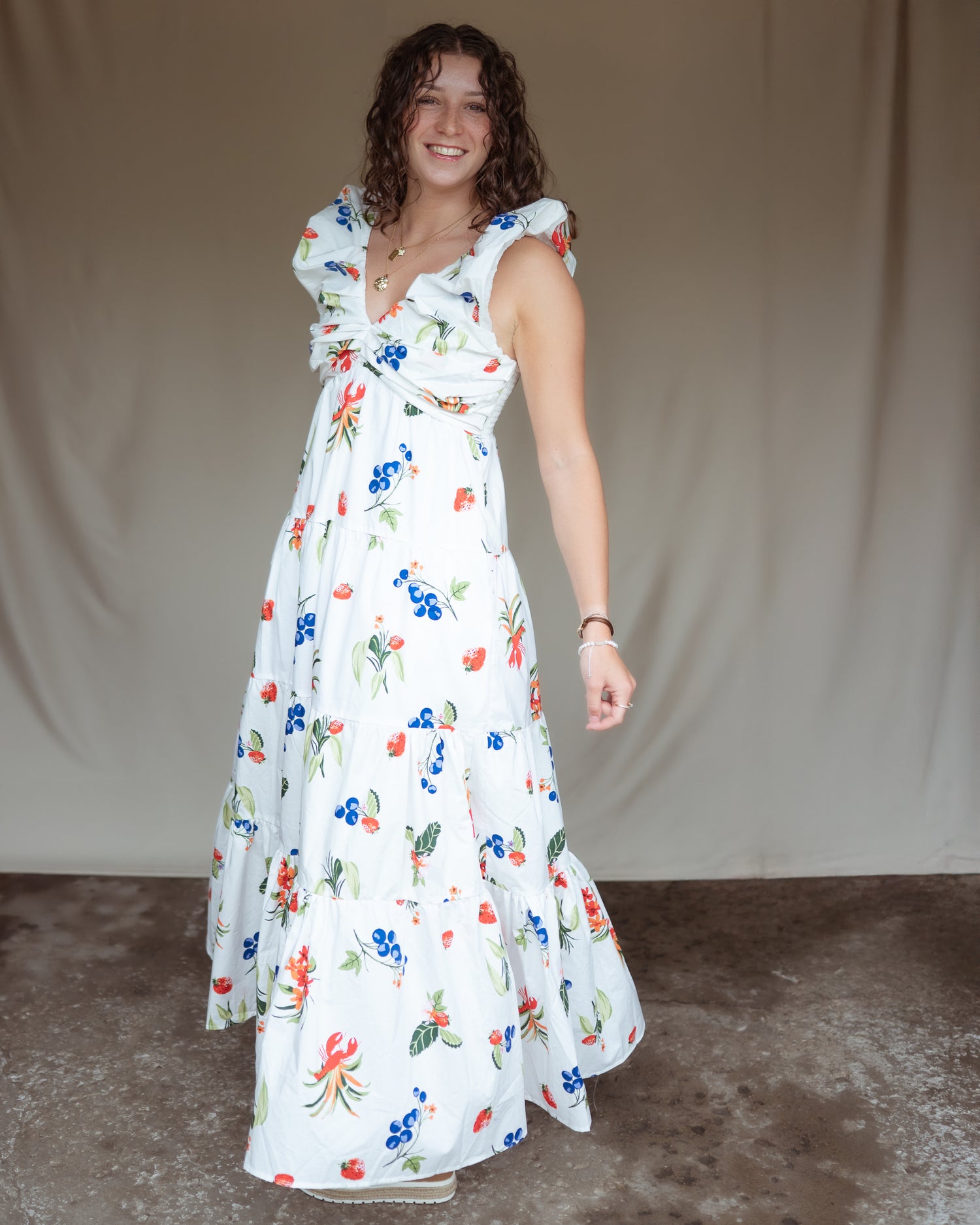 Harbor Garden Maxi Dress