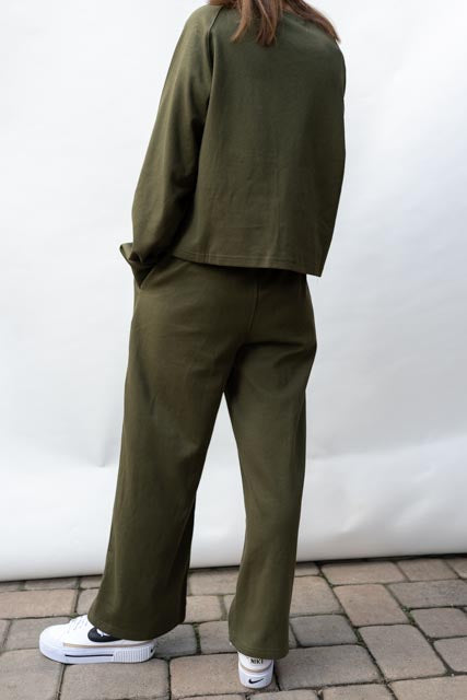 Olive Loungewear Set