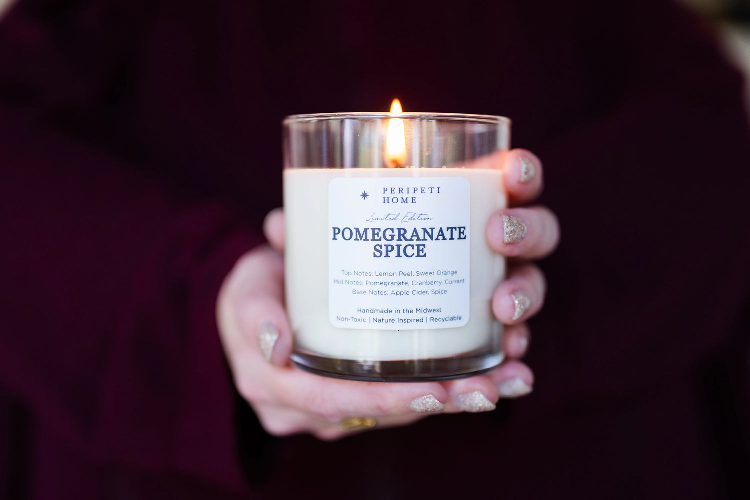 Pomegranate Spice Candle