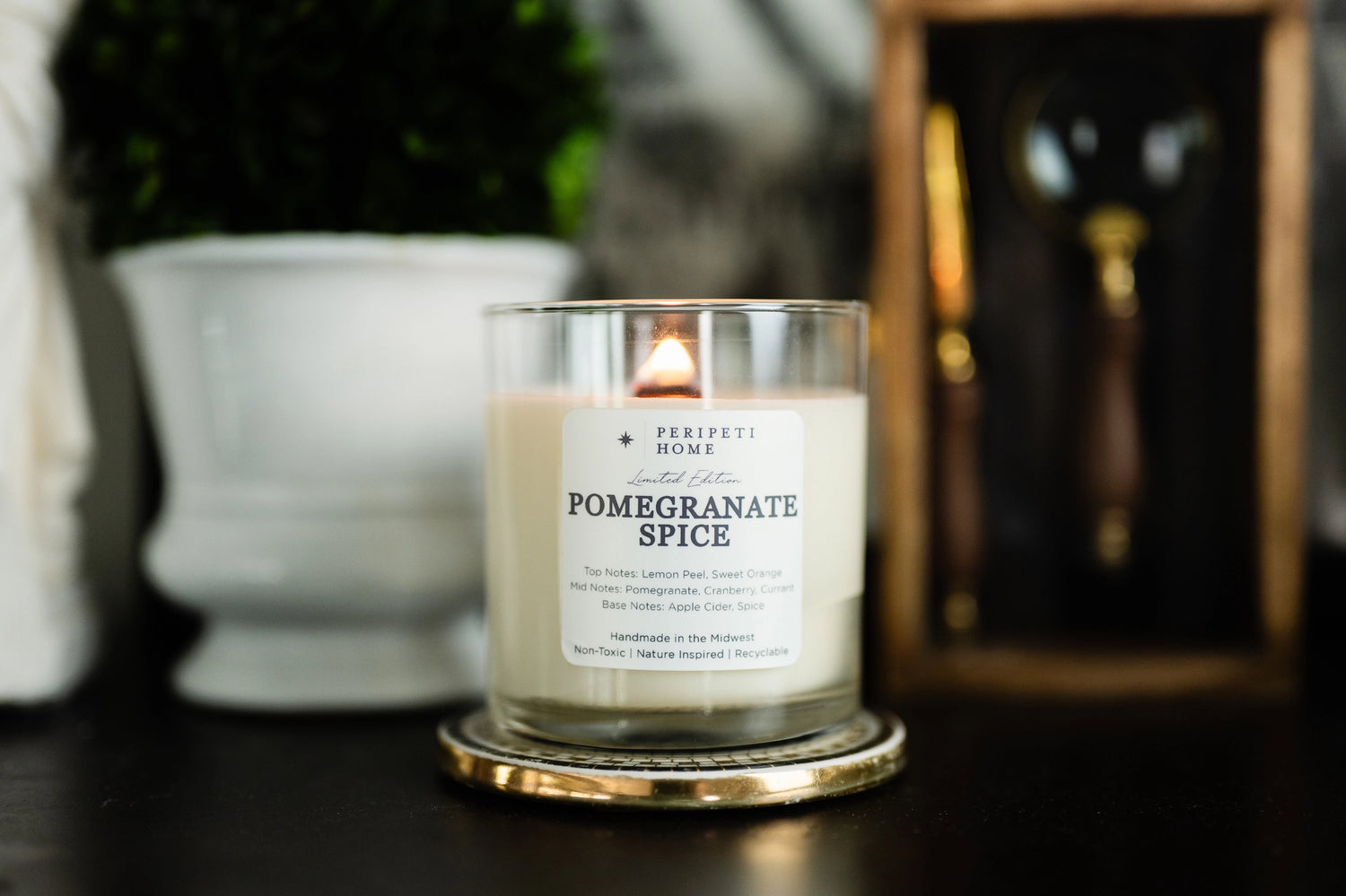 Pomegranate Spice Candle