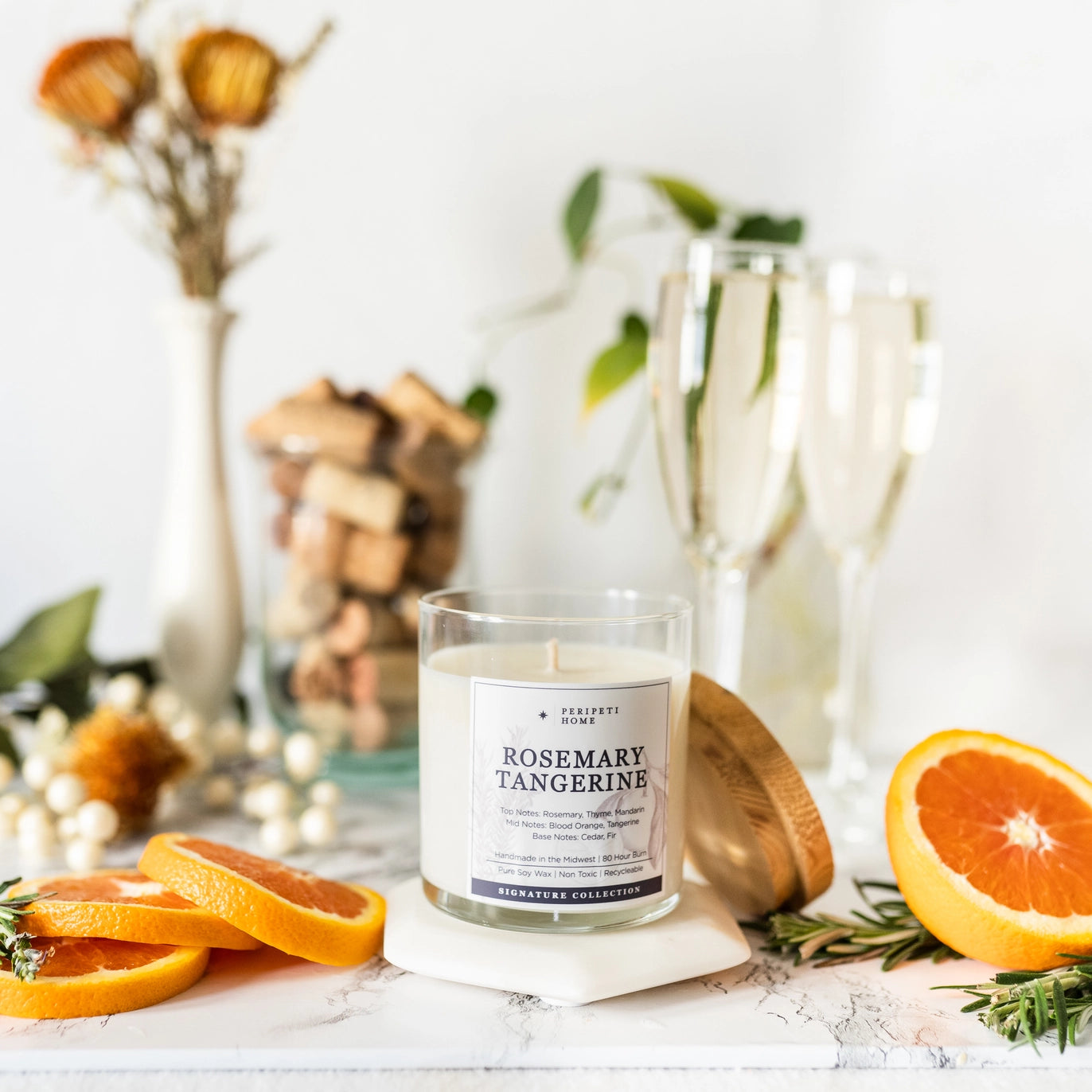 Rosemary Tangerine Candle
