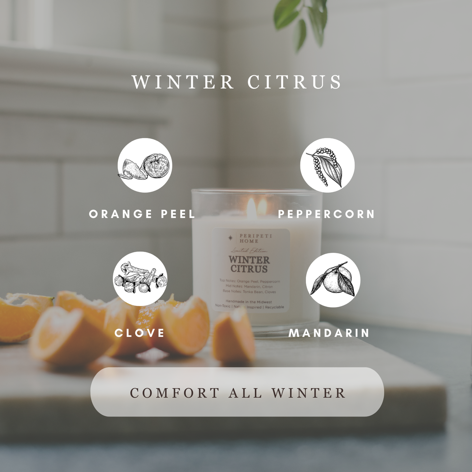 Winter Citrus Candle