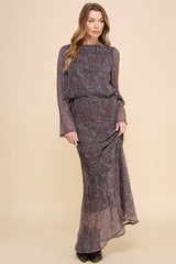 Mosaic Maxi Skirt
