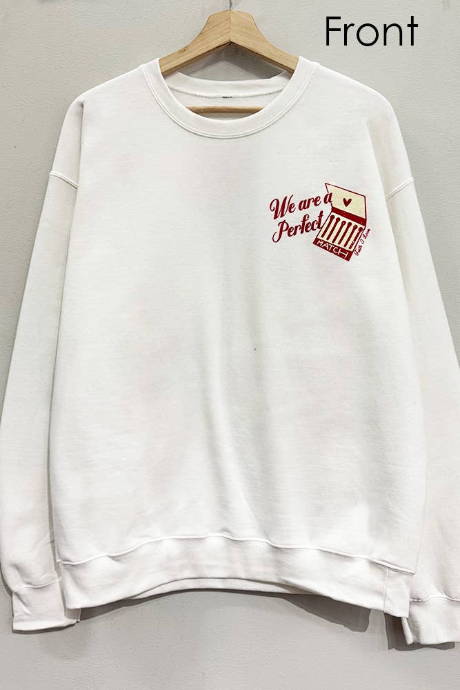 Perfect Match Valentine's Sweatshirt
