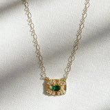 Jade Evil Eye Pendant Necklace