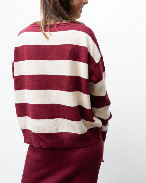 Bordeaux Knit Duo