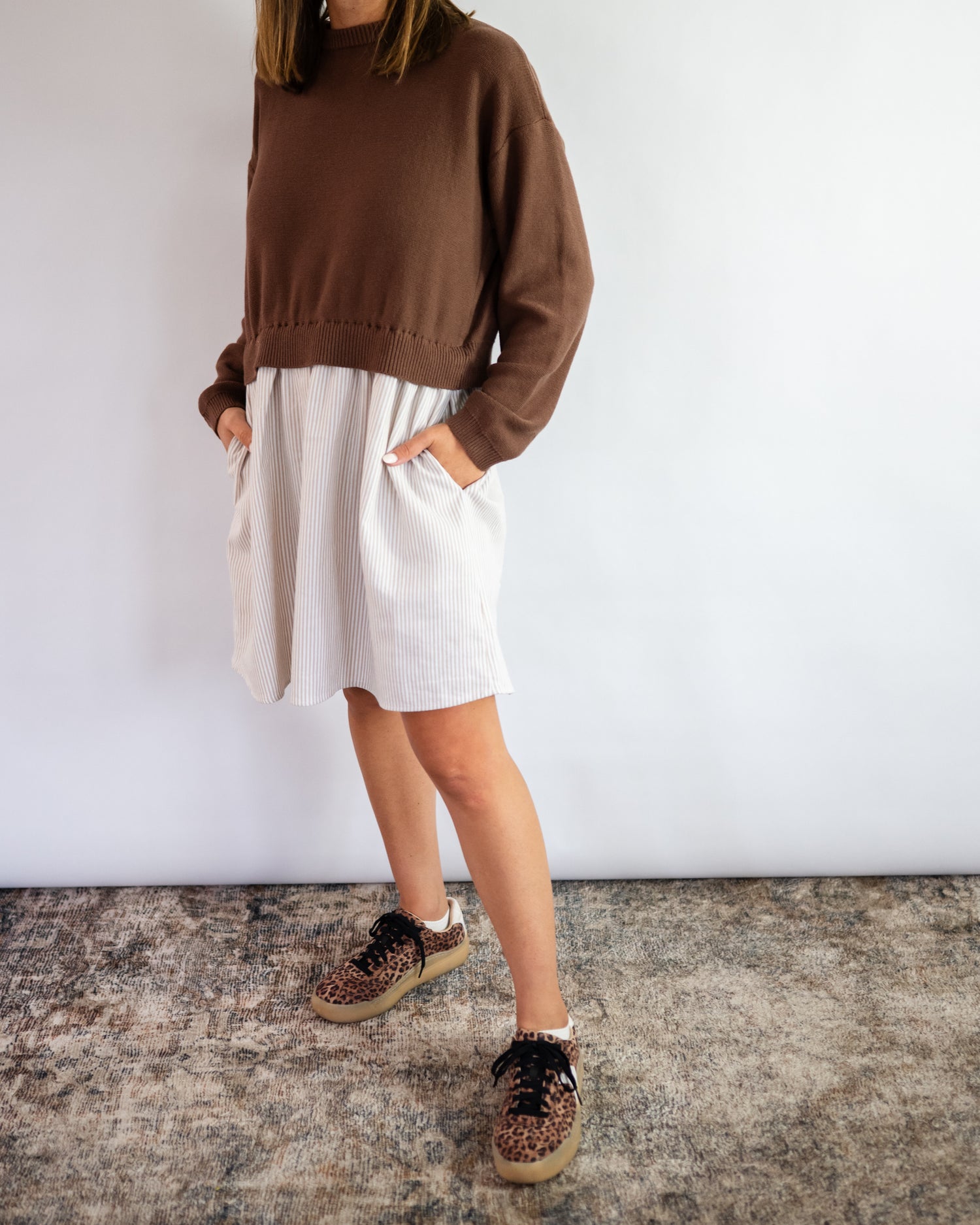 Coffee Date Sweater Dress