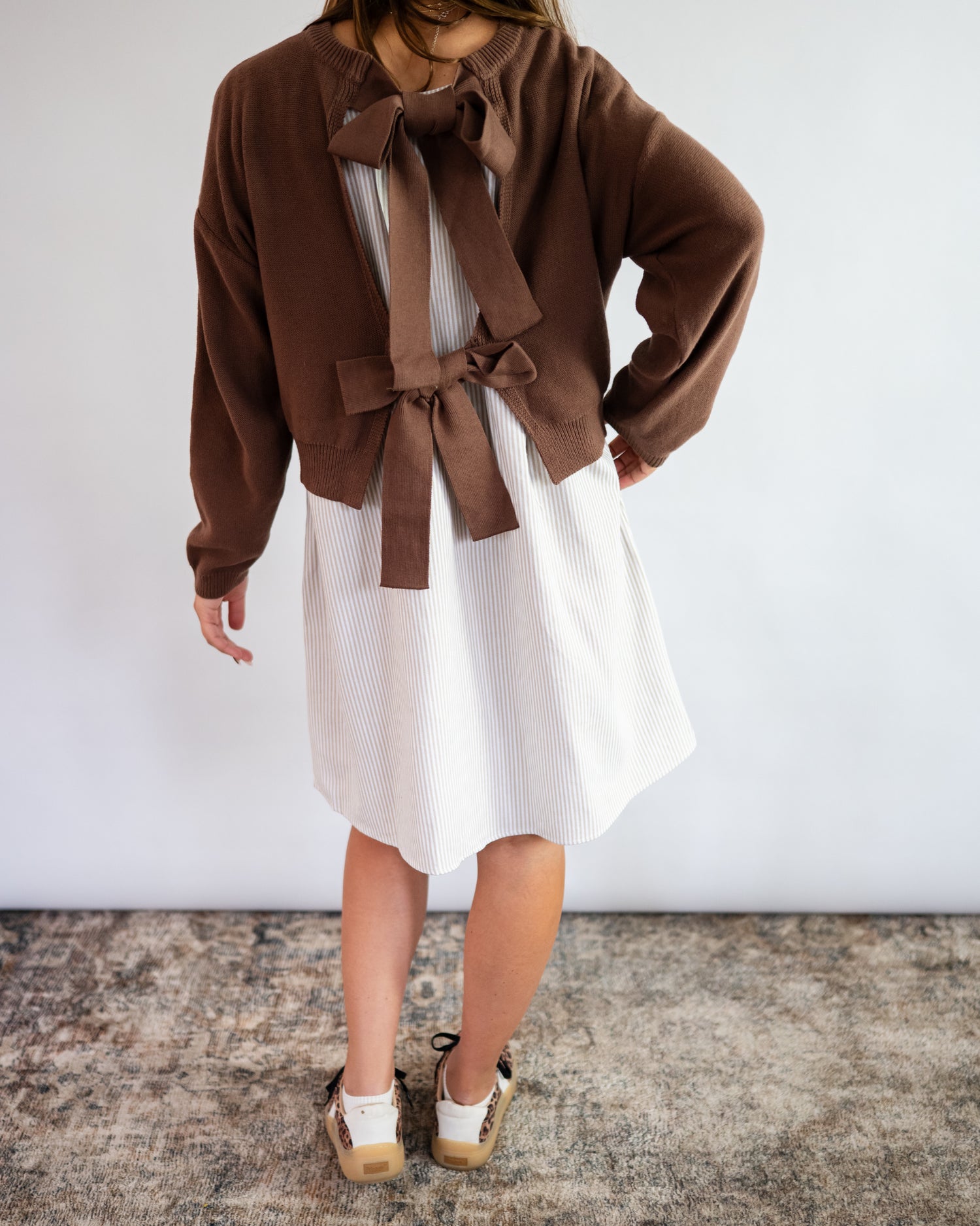 Coffee Date Sweater Dress