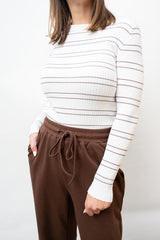 Double Stripe Crewneck