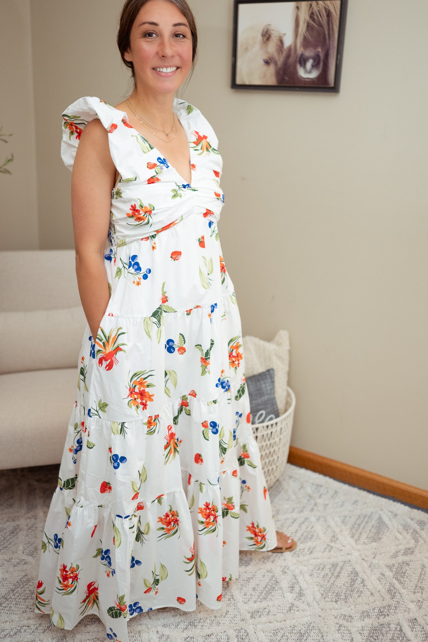Harbor Garden Maxi Dress