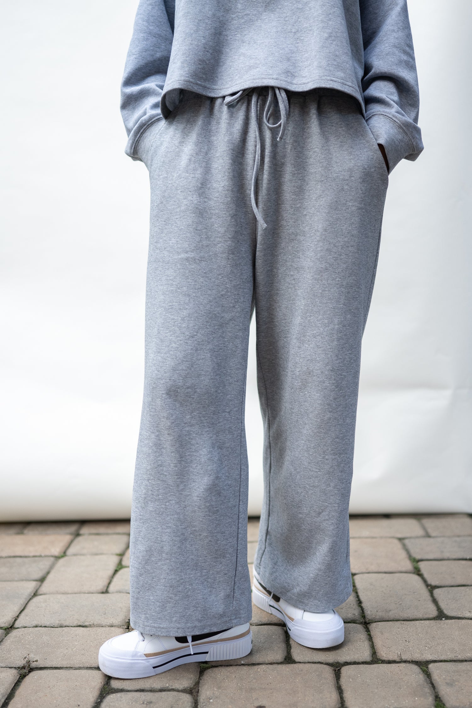 Heather Gray Loungewear Set