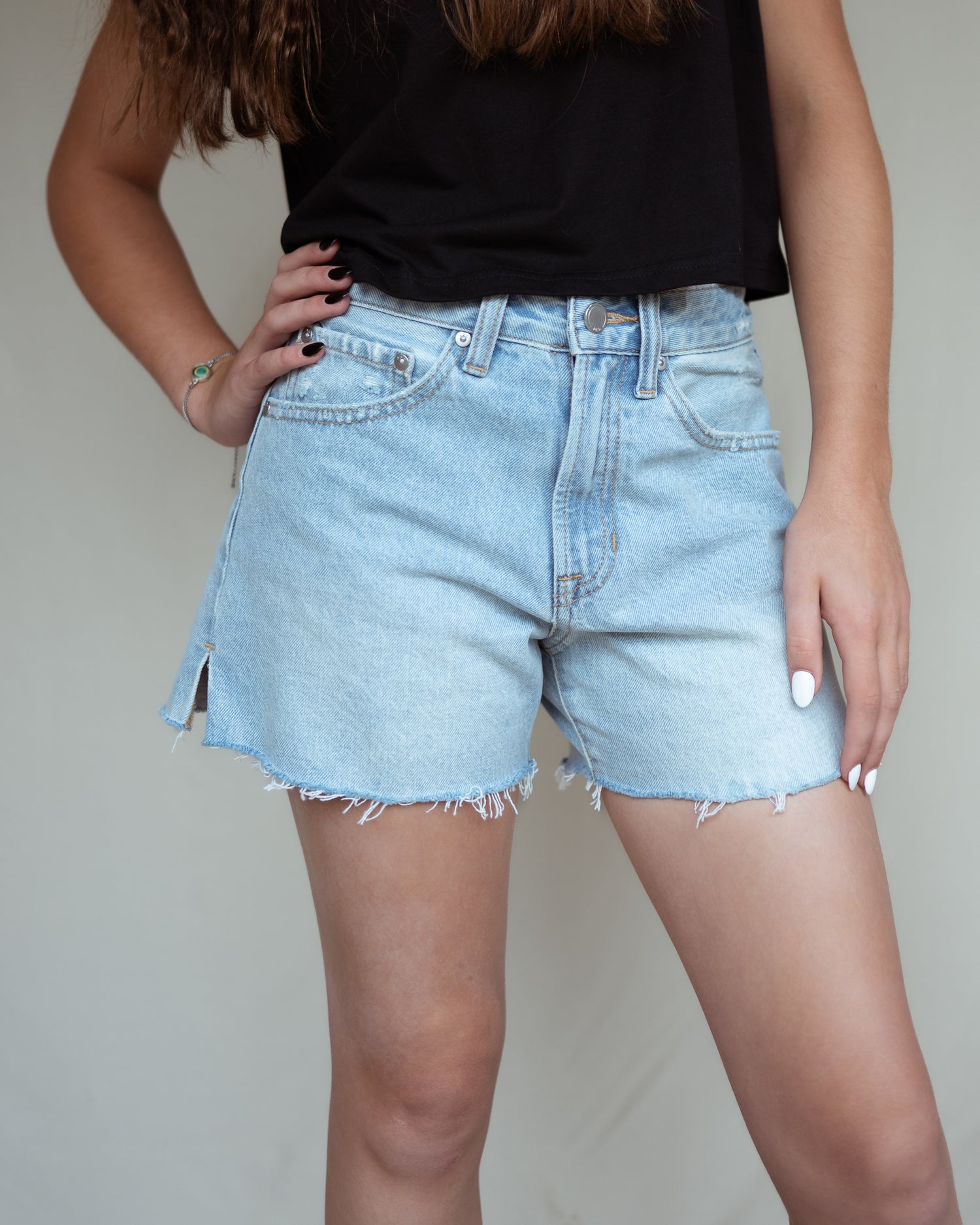 High Tide Side Slit Shorts