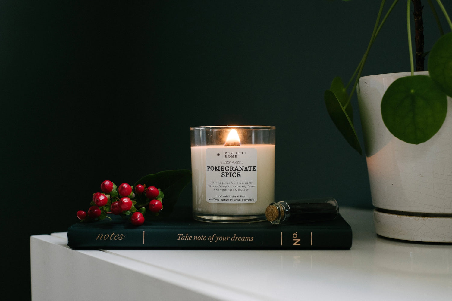 Pomegranate Spice Candle