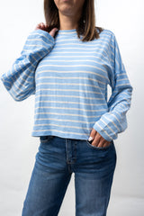 Stay in Stripe Mock Top