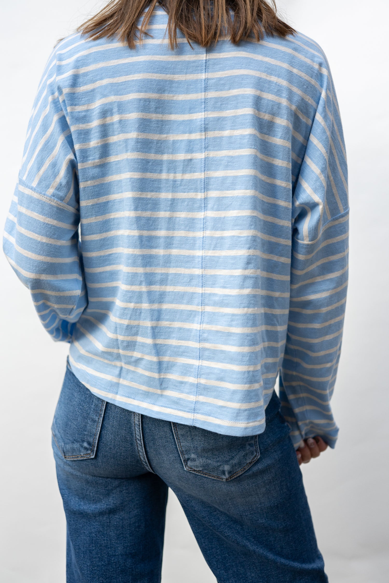 Stay in Stripe Mock Top