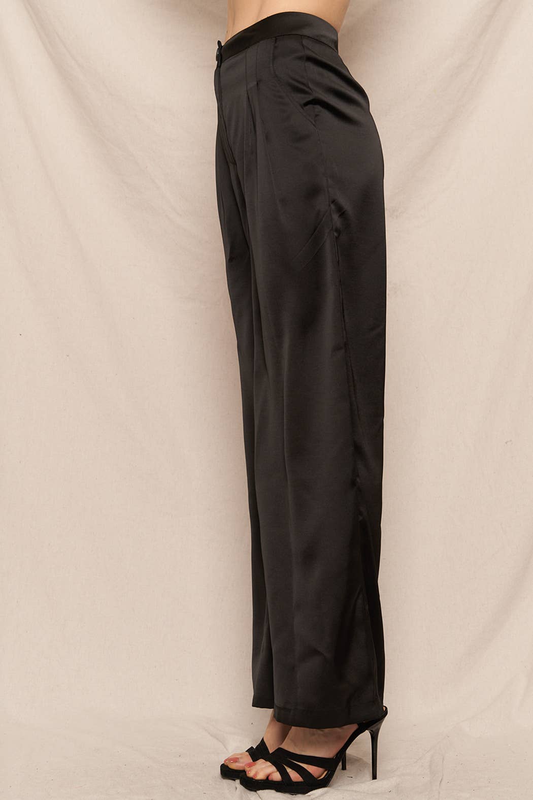 Noir Wide Leg Pants