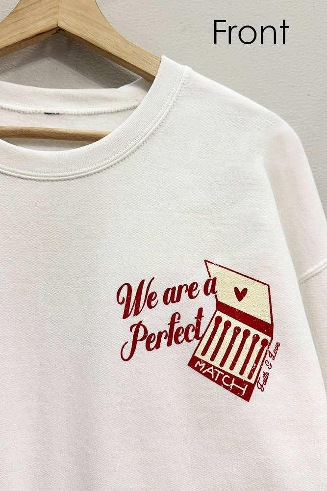 Perfect Match Valentine's Sweatshirt