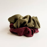 Christmas Satin Scrunchies
