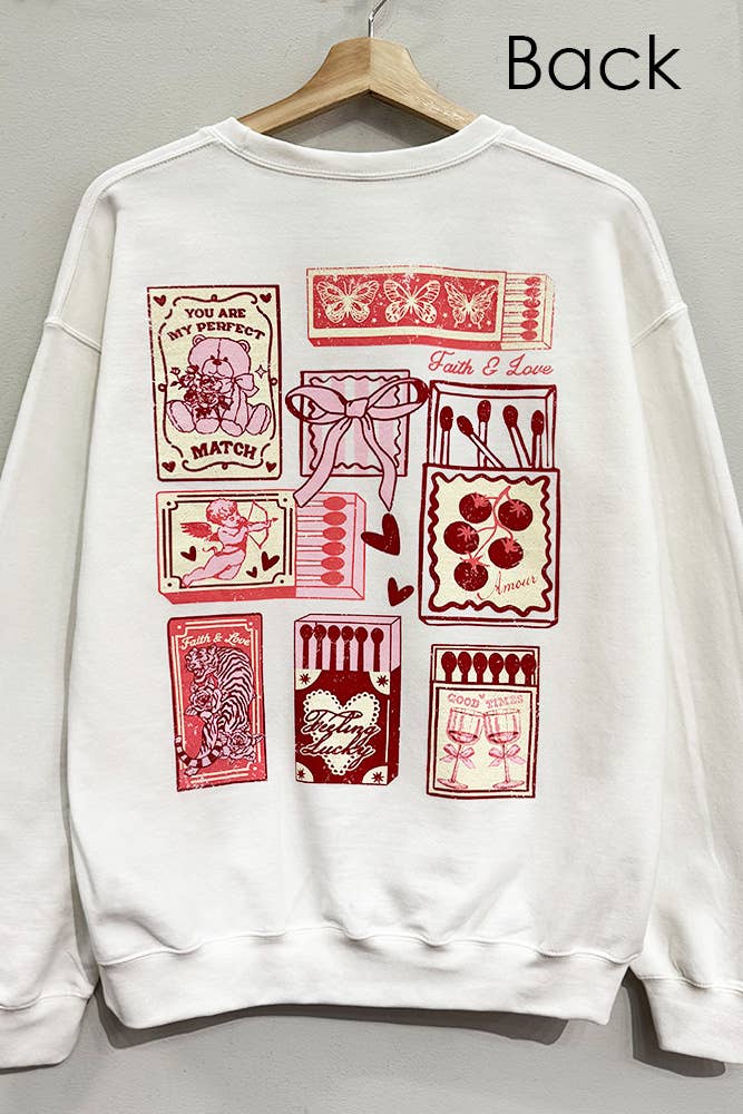 Perfect Match Valentine's Sweatshirt