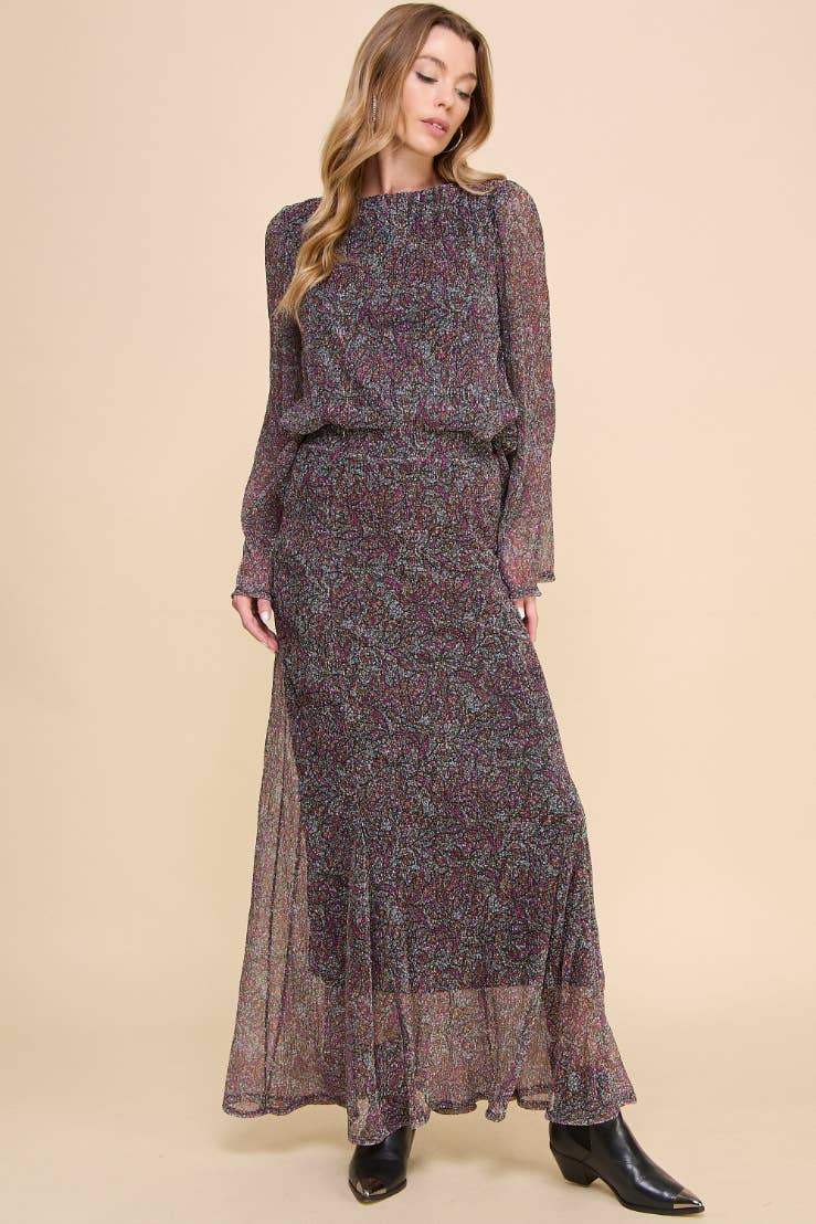 Mosaic Maxi Skirt